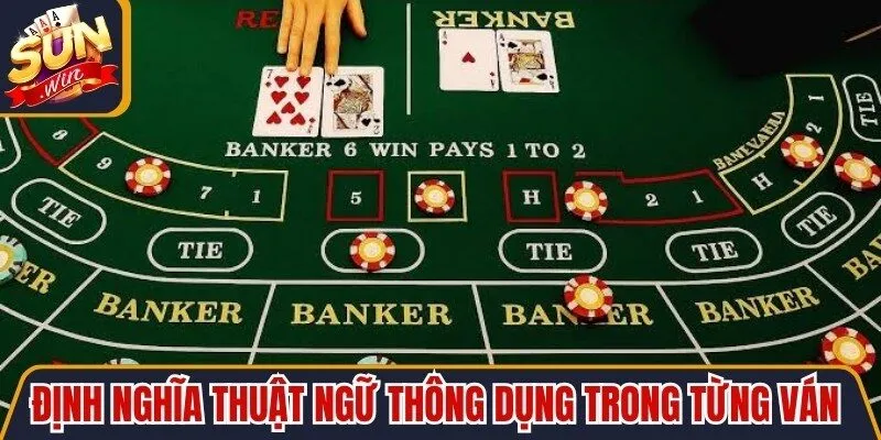 Định nghĩa thuật ngữ thông dụng trong từng ván cược trực tuyến