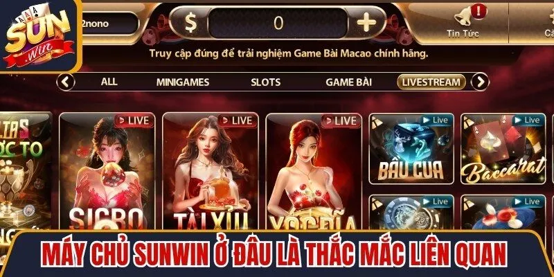Máy chủ Sunwin ở đâu là thắc mắc liên quan trực tiếp đến an toàn