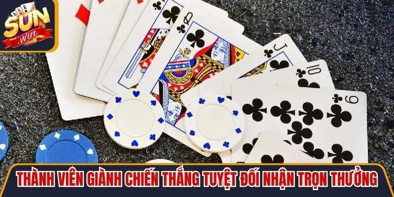 Thành viên giành chiến thắng tuyệt đối sẽ nhận trọn tiền thưởng